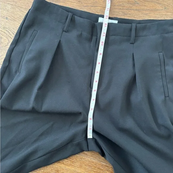 Gibson Latimer Long Pleated Tailored High Waist Dress Shorts - Picture 11 of 12